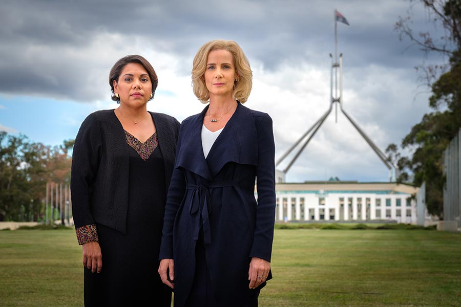 G.Deborah Mailman as ALEX & Rachel Griffiths as RACHEL - Total Control