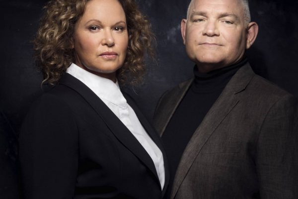Leah Purcell and Bain Stewart