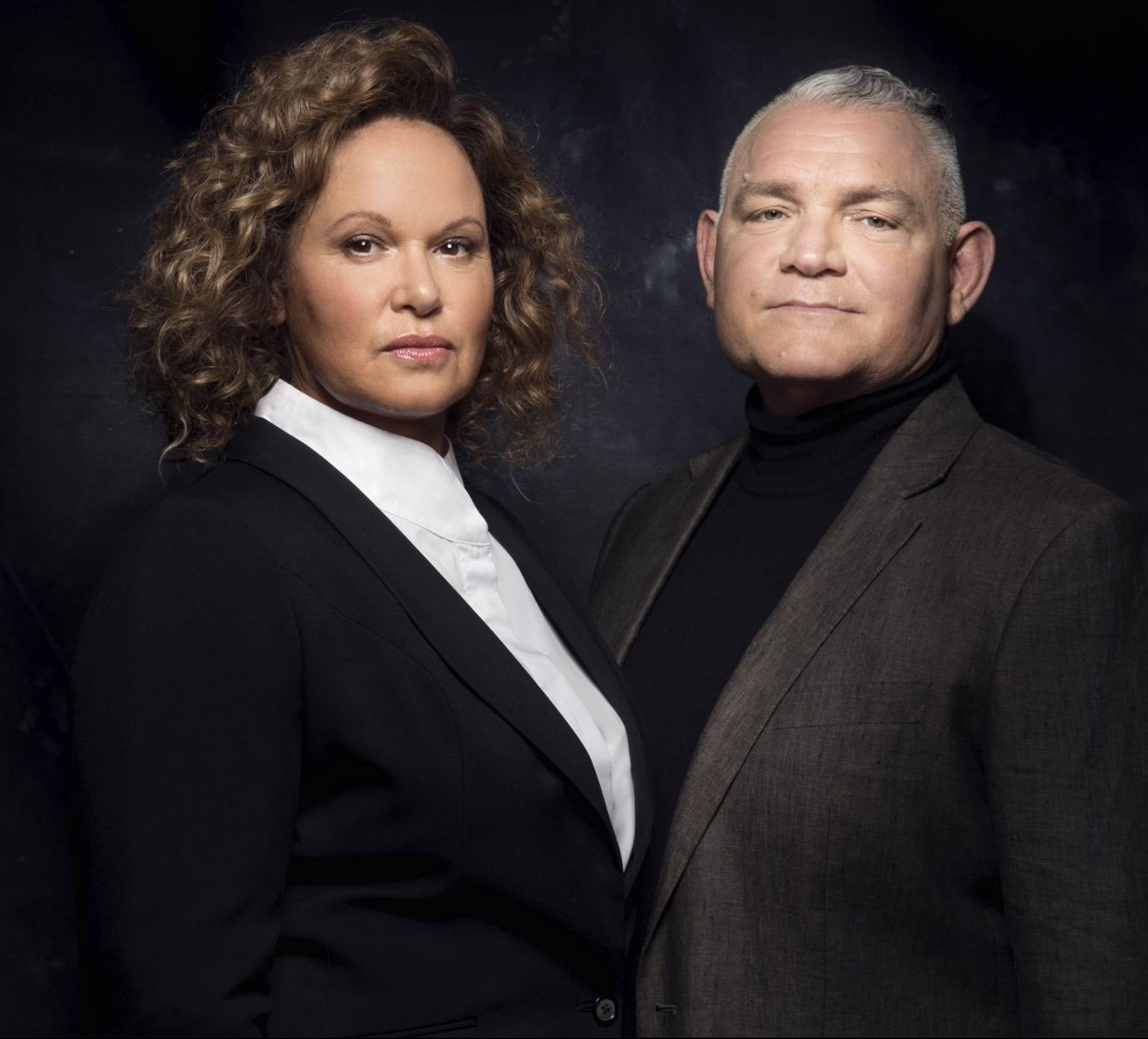 Leah Purcell and Bain Stewart