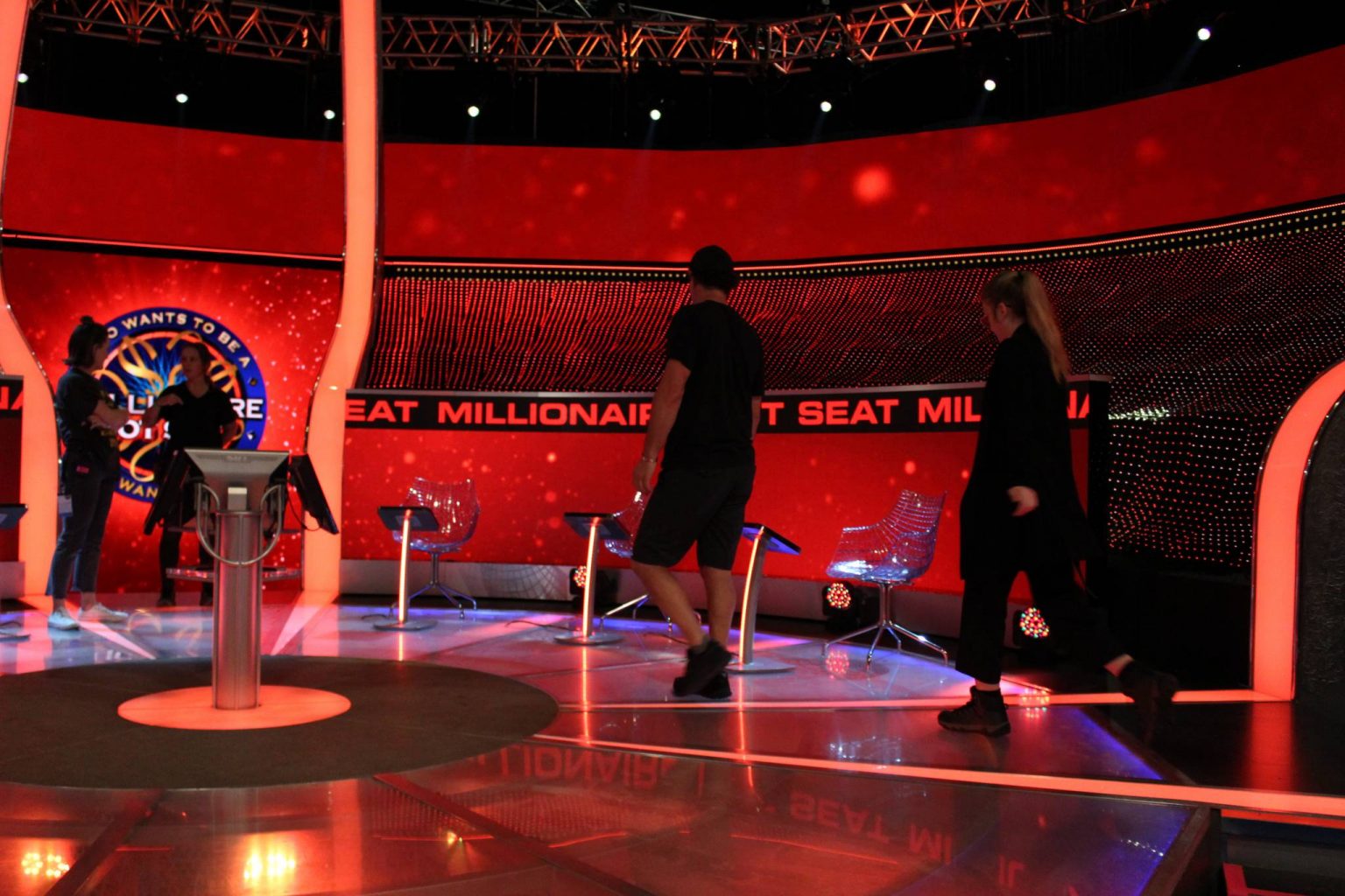 Millionaire Hot Seat Student program Screen Queensland