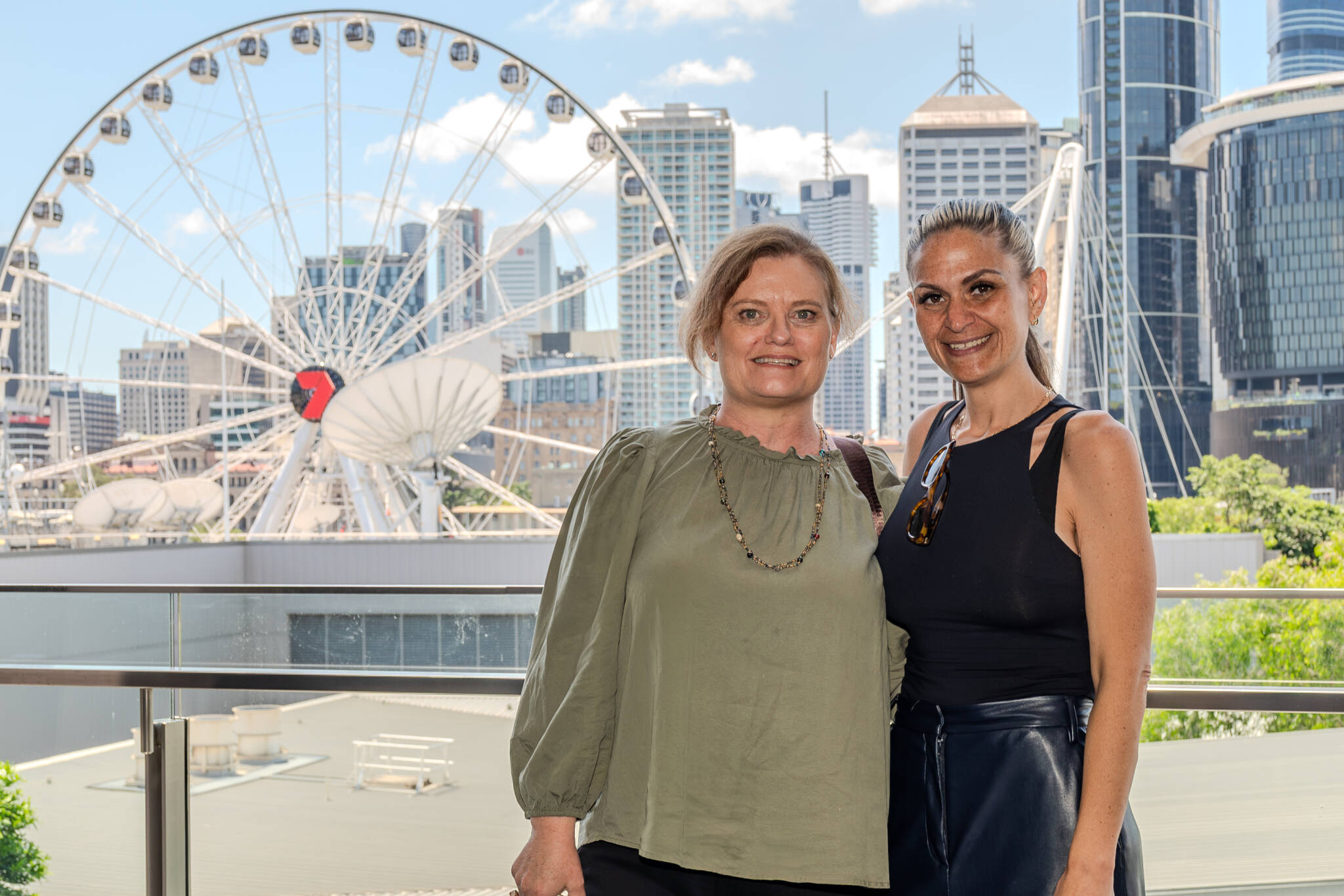 Helen Morrison and Karina Hogan at Screen Queensland's RAP and First Nations strategy launch