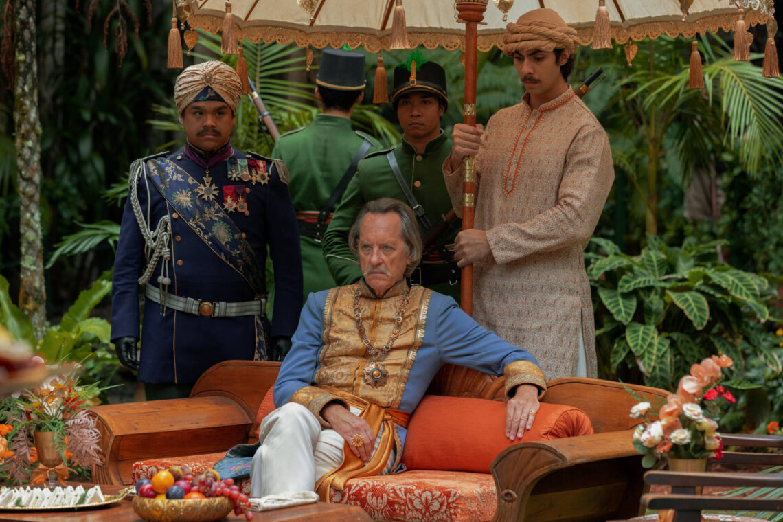 Nautilus/Series 1. Richard E Grant as The Rajah in Nautilus. Cr. Vince Valitutti/Disney+ © 2022.