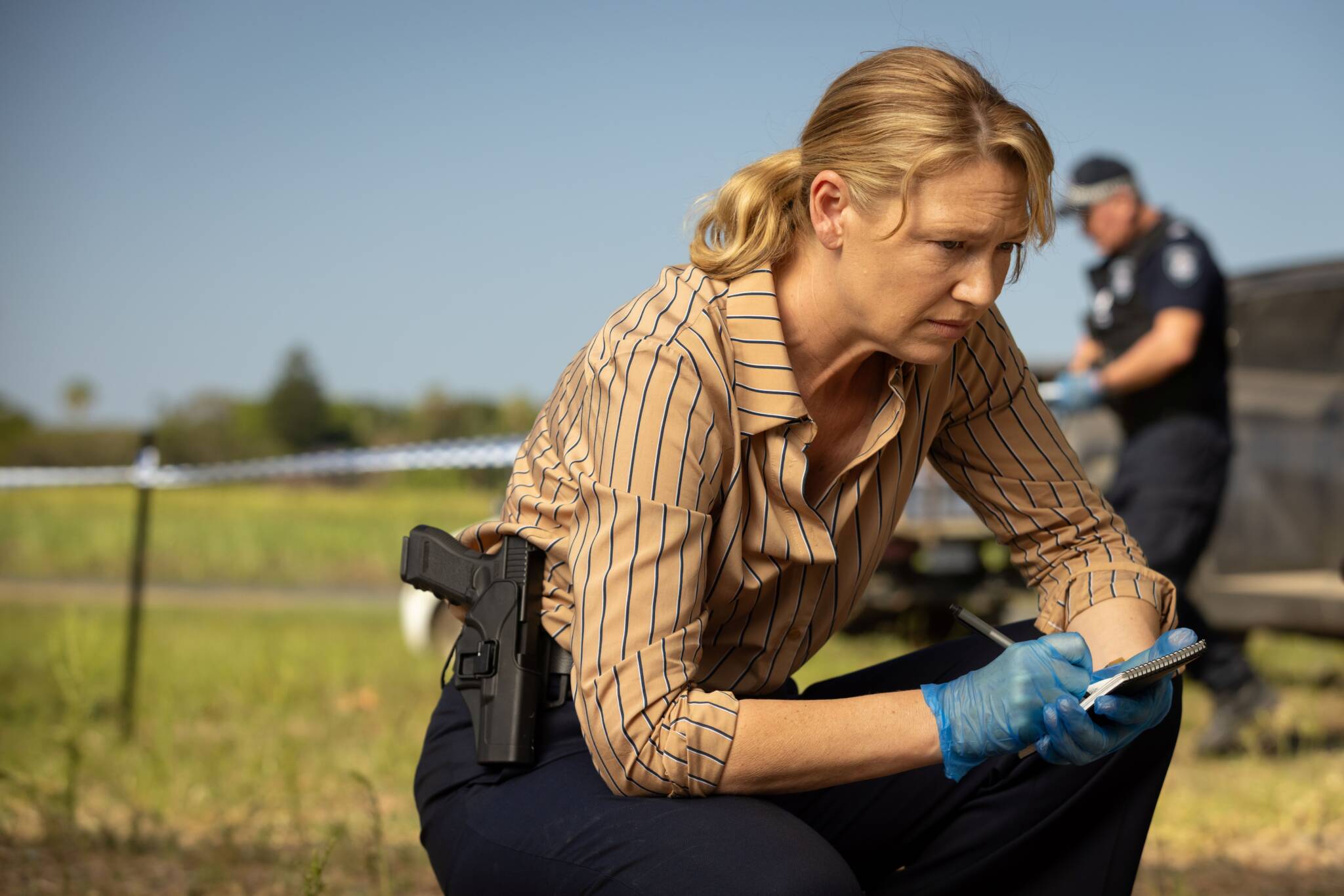 Anna Torv as Tig Pollard in Dustfall, courtesy ABC