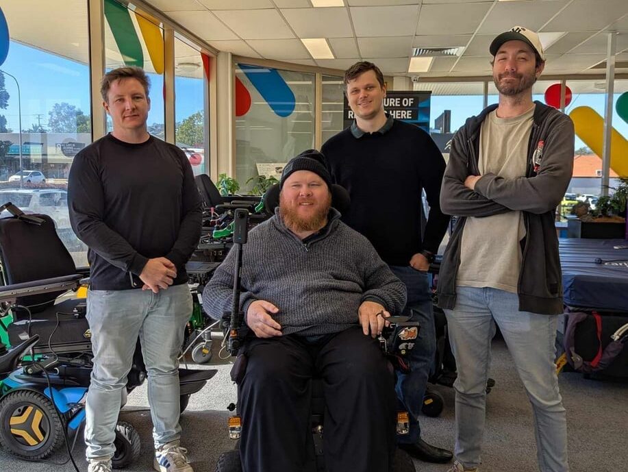 Members of Broadside Games' VR co-design team