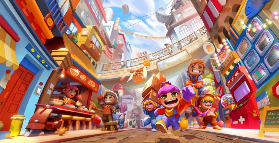 Key art for Go-Go Town!, from Digital Games Incentive recipients Prideful Sloth