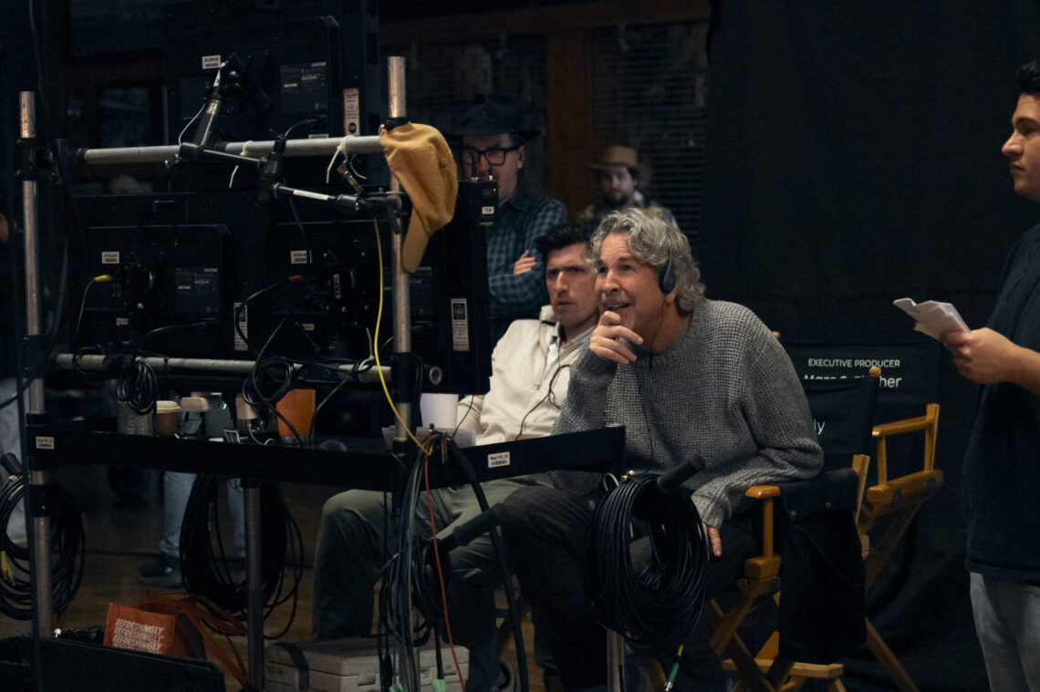 Director Peter Farrelly in BALLS UP Photo Credit: Ben Rothstein / Prime Video © Amazon Content Services LLC