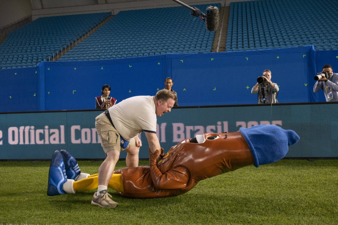 Elijah (Paul Walter Hauser) in BALLS UP
Photo Credit: Ben Rothstein / Prime Video
© Amazon Content Services LLC