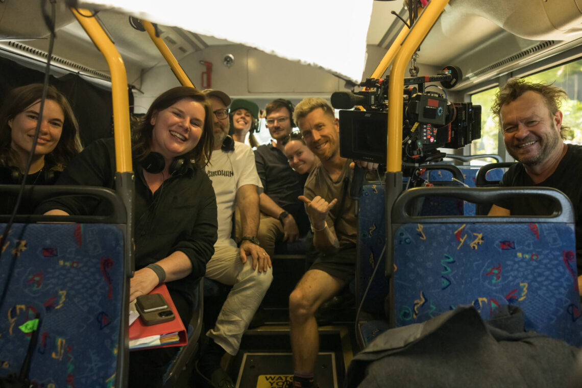 Still photography on the set of 2 Years Later