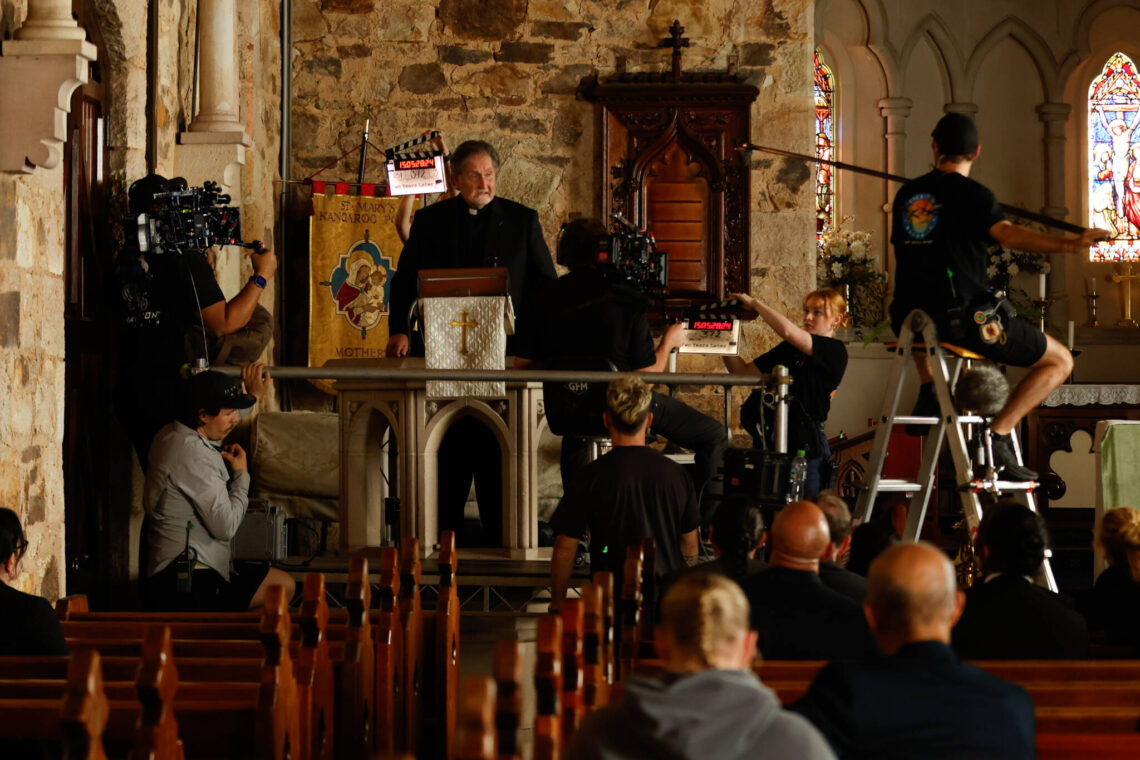 Still photography on the set of 2 Years Later