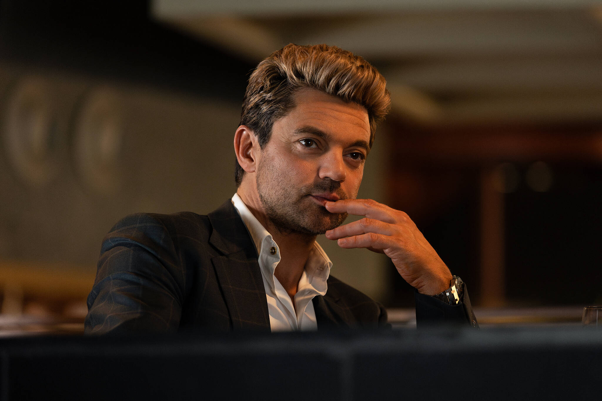 Dominic Cooper stars in Hoodlum Entertainment's Who the Hell is Hamish? Image by Vince Valatutti, courtesy of Paramount+