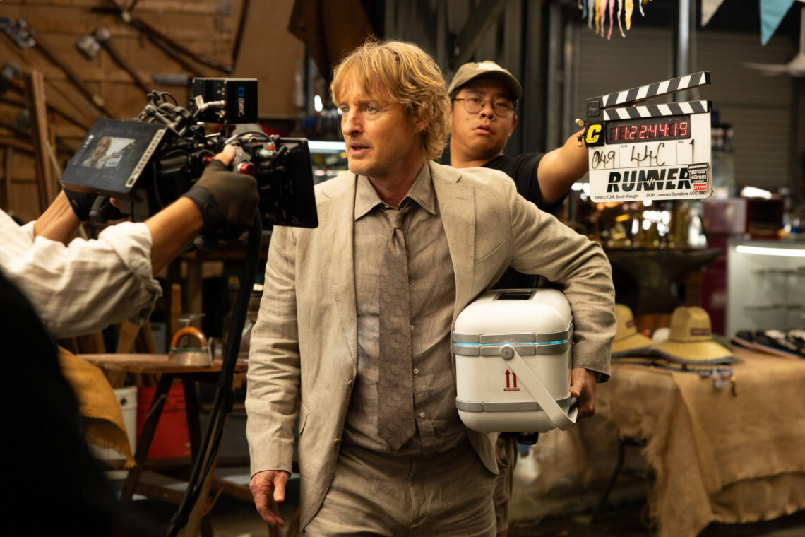 Still photography on the set of Runner
