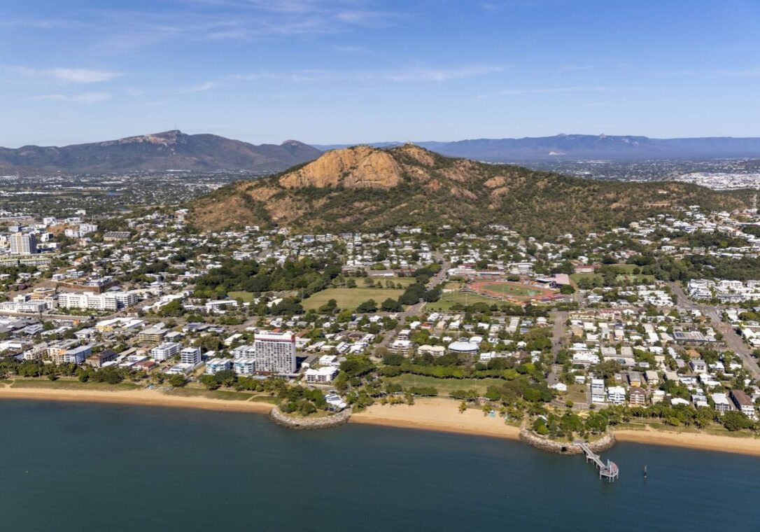 Scenic flight over region highlights including Townsville City, Magnetic Island and Cape Cleveland